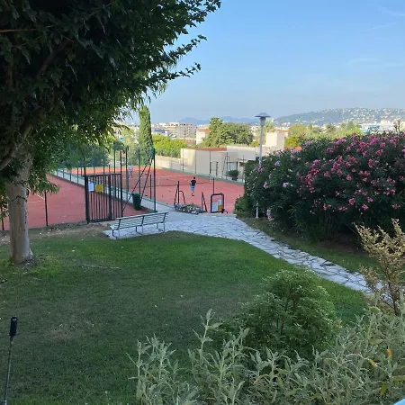Appartement Juan-Les-Pins, 4 Pieces, 80M2, Residence Luxe Piscine Tennis Antibes Exterior foto