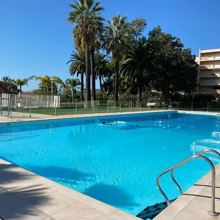 Appartement Juan-Les-Pins, 4 Pieces, 80M2, Residence Luxe Piscine Tennis Antibes Exterior foto